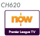 620 Now Premier League TV logo