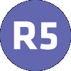 R5 logo R5 logo