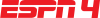 ESPN4 Mexico logo