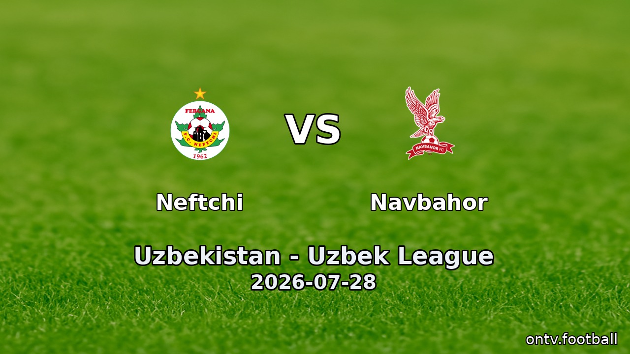 Neftchi vs Navbahor