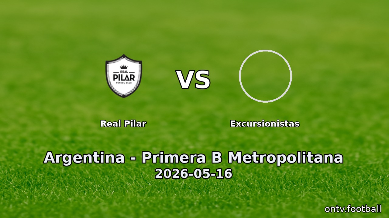 Real Pilar vs Excursionistas