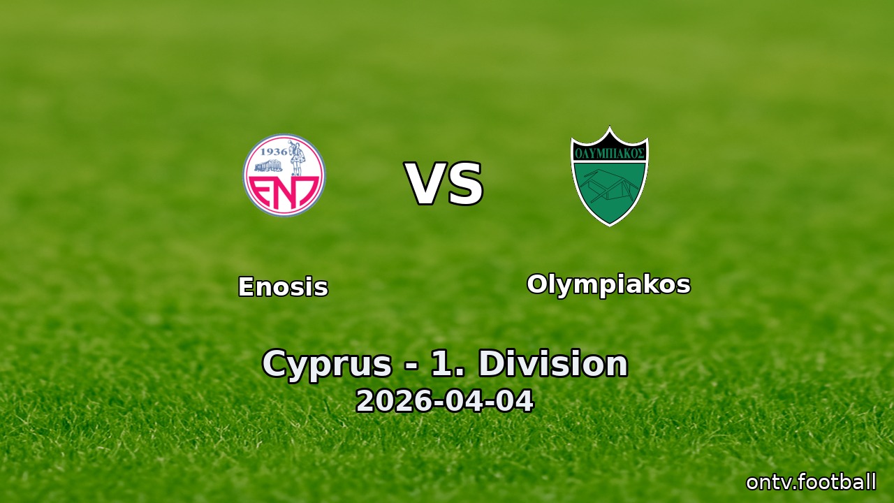 Enosis vs Olympiakos