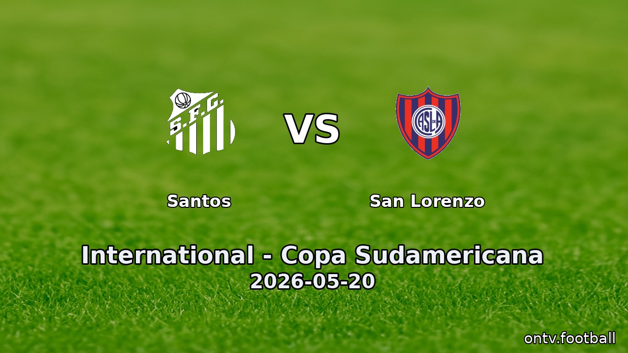 Santos vs San Lorenzo