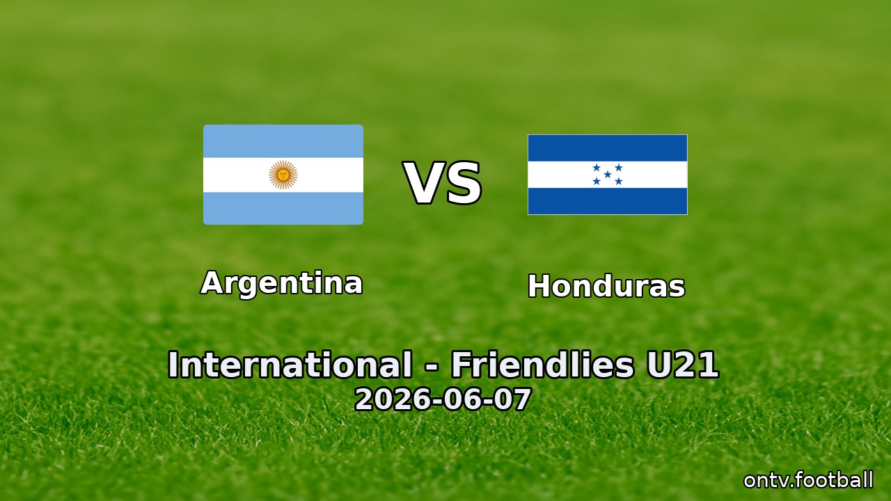 Argentina vs Honduras