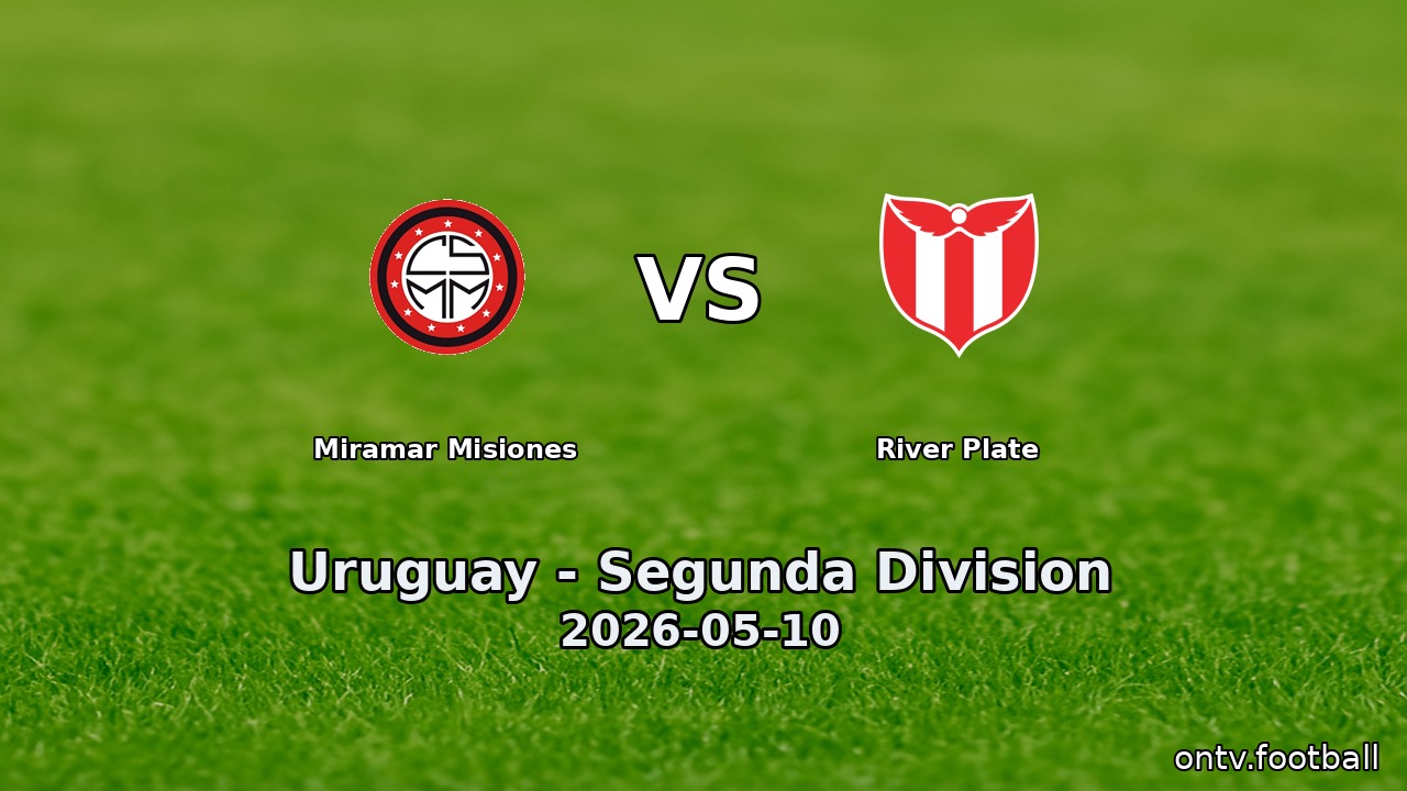 Miramar Misiones vs River Plate