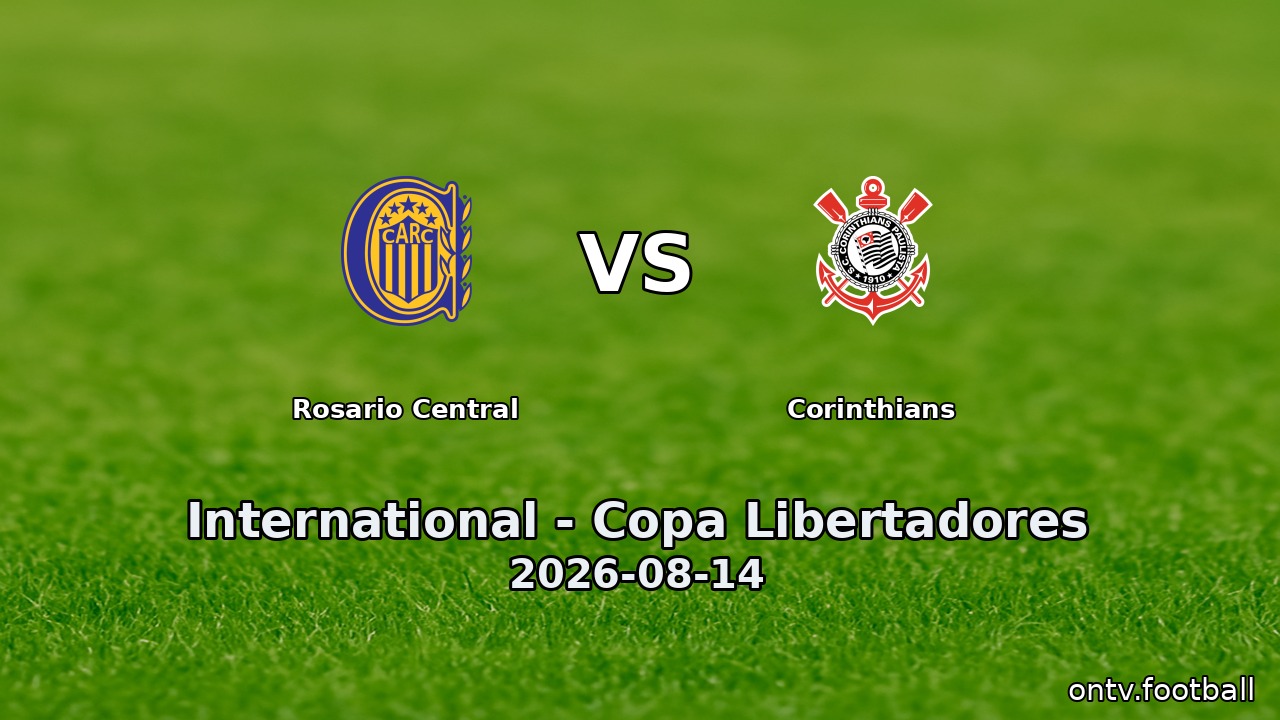 Rosario Central vs Corinthians