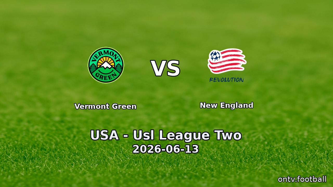 Vermont Green vs New England