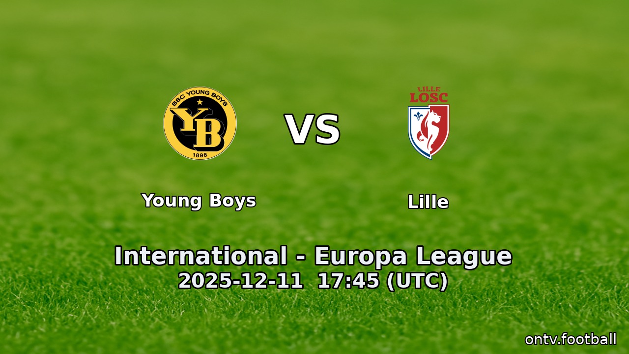 Young Boys vs Lille