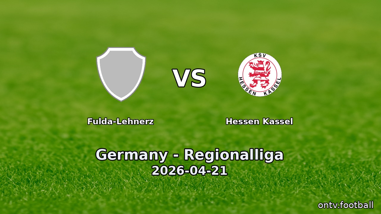 Fulda-Lehnerz vs Hessen Kassel