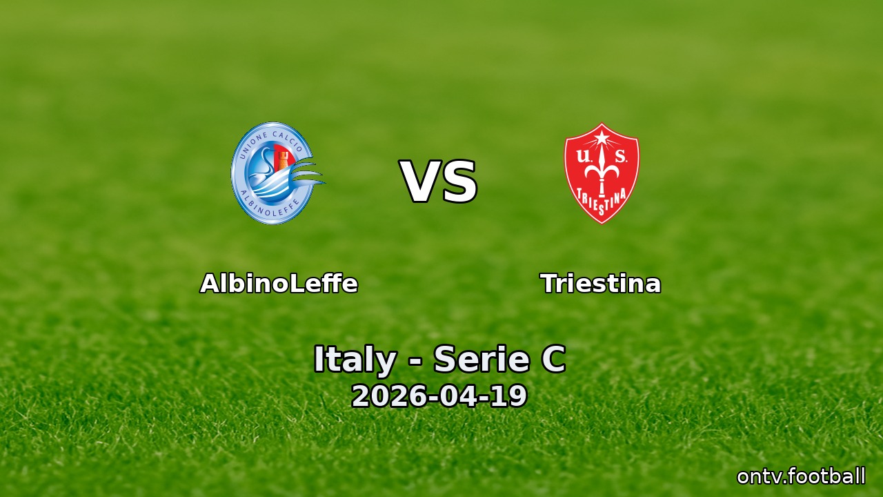 AlbinoLeffe vs Triestina