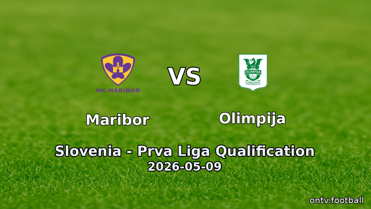 Maribor vs Olimpija