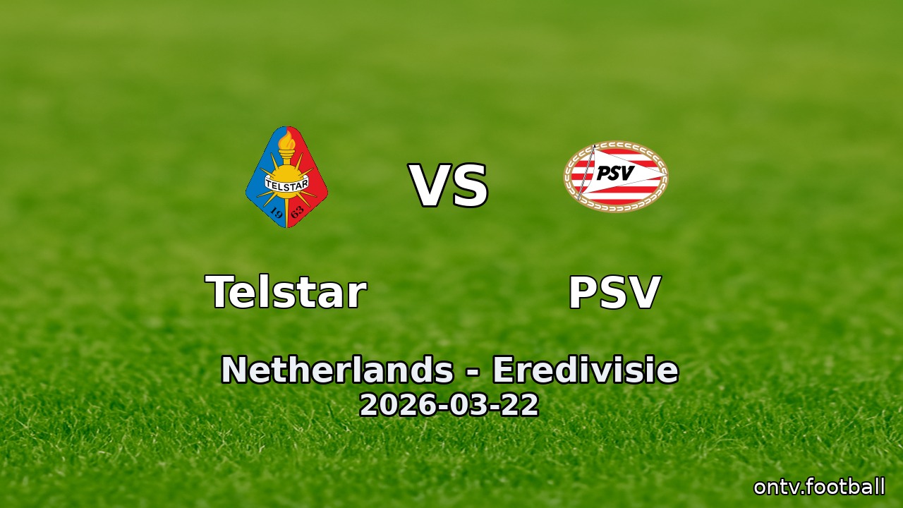 Telstar vs PSV