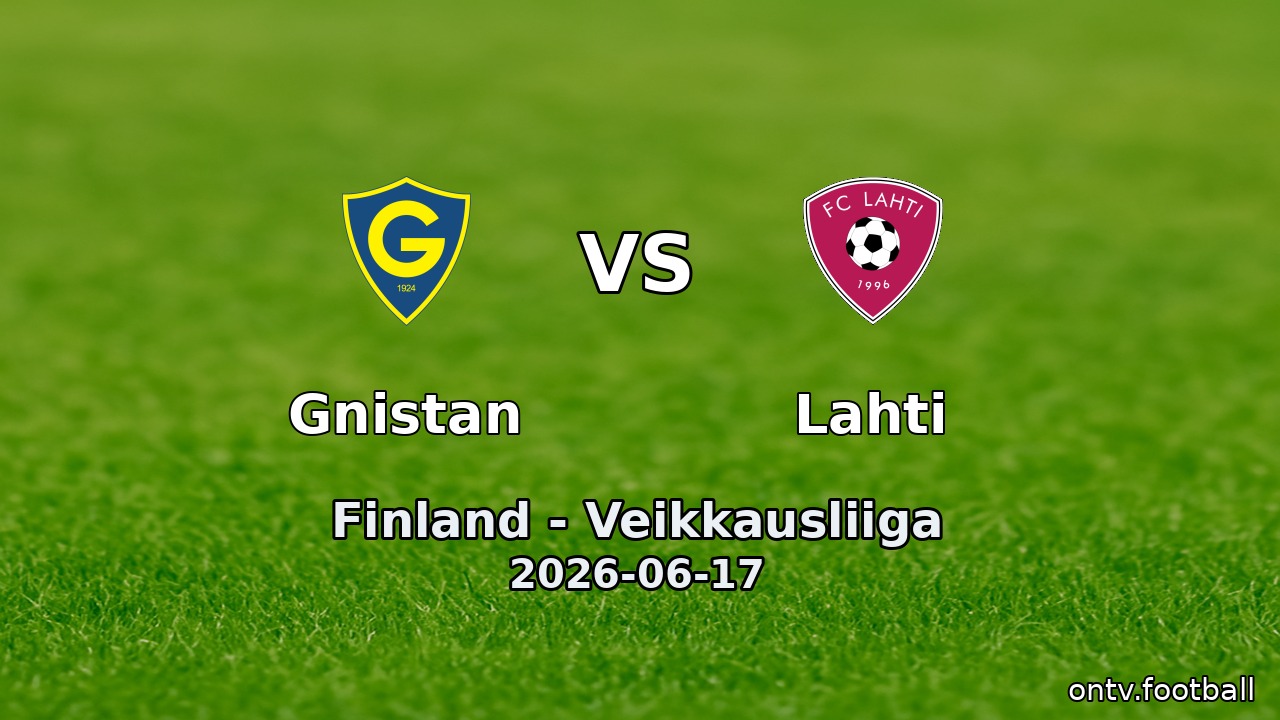 Gnistan vs Lahti