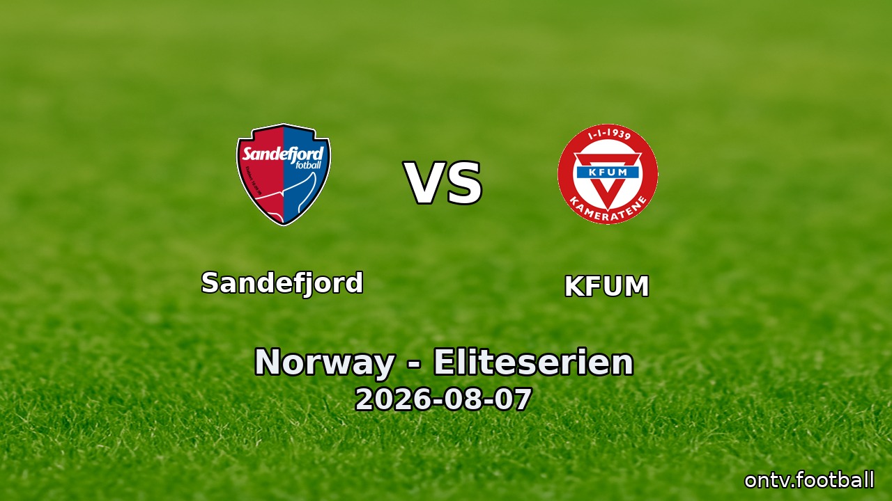 Sandefjord vs KFUM