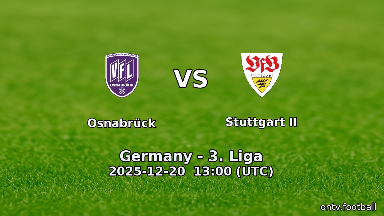 Osnabrück vs Stuttgart II