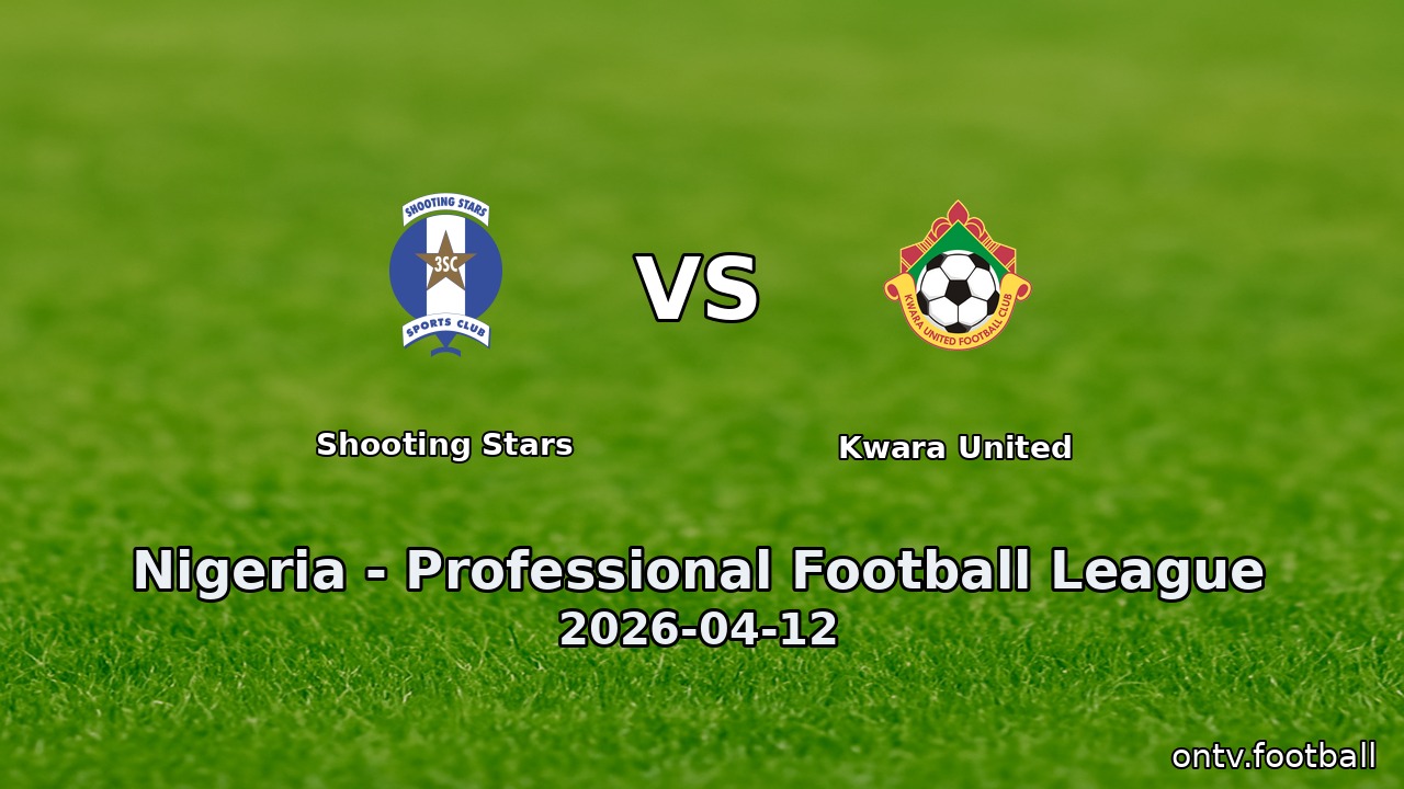 Shooting Stars vs Kwara United