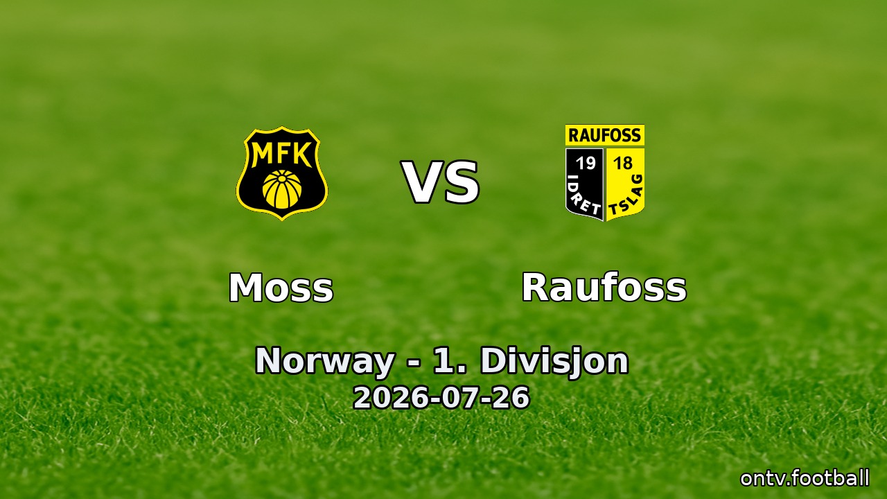 Moss vs Raufoss
