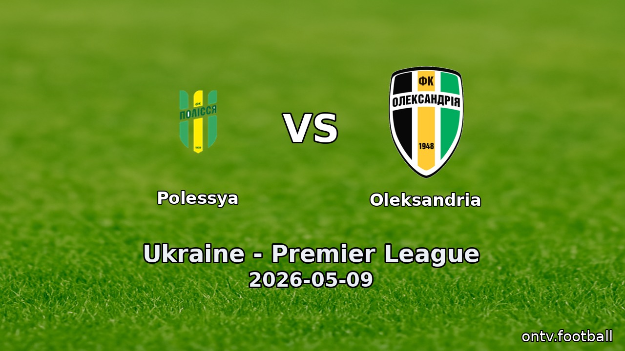 Polessya vs Oleksandria