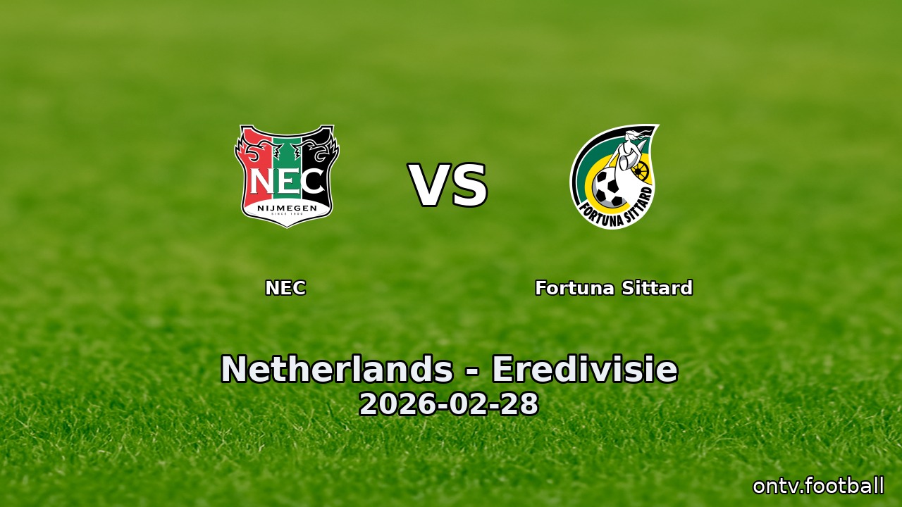 NEC vs Fortuna Sittard