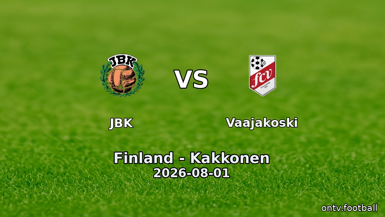 JBK vs Vaajakoski