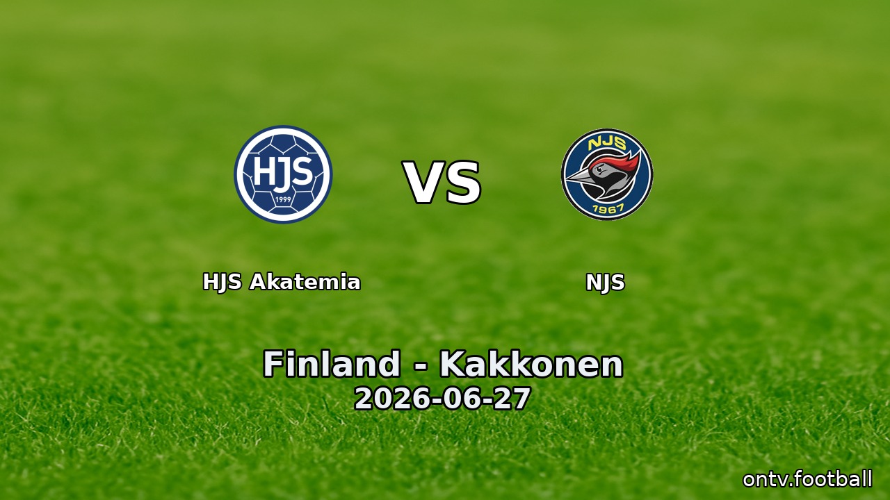HJS Akatemia vs NJS