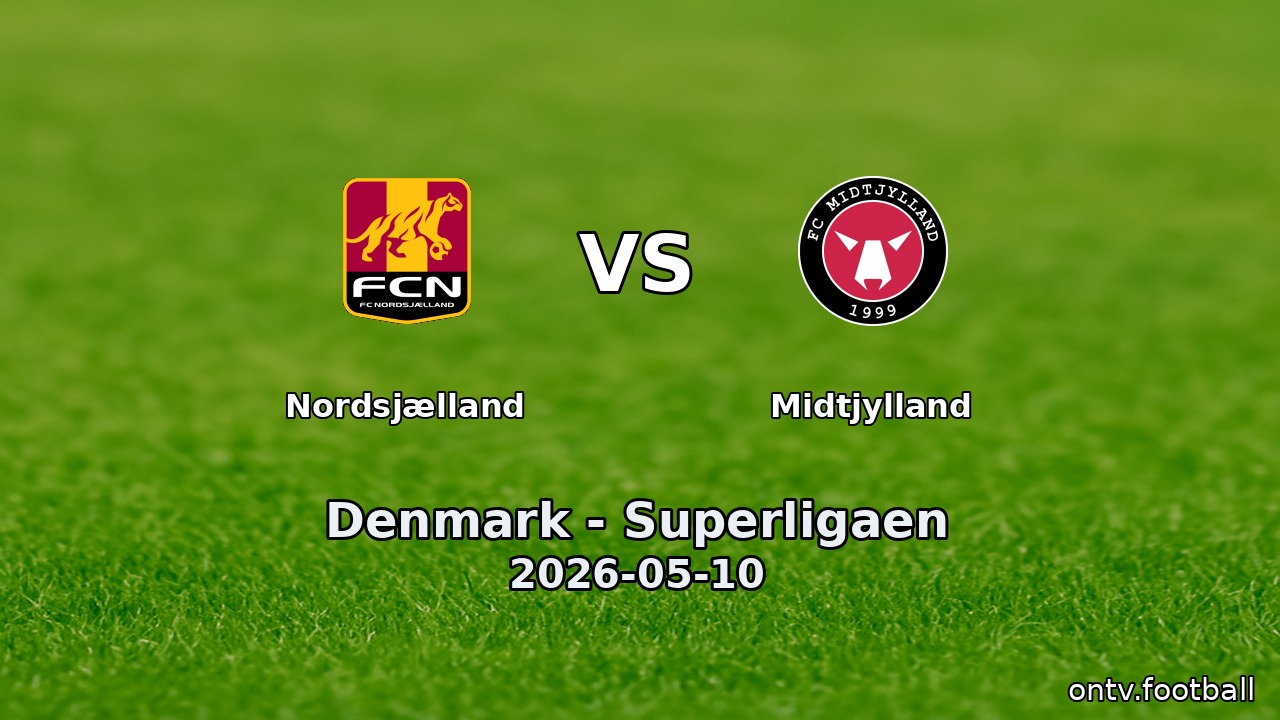 Nordsjælland vs Midtjylland