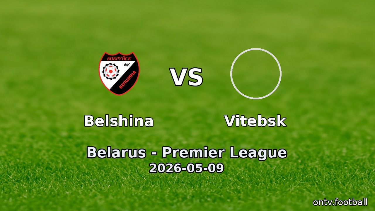Belshina vs Vitebsk