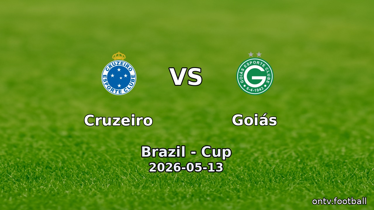 Cruzeiro vs Goiás