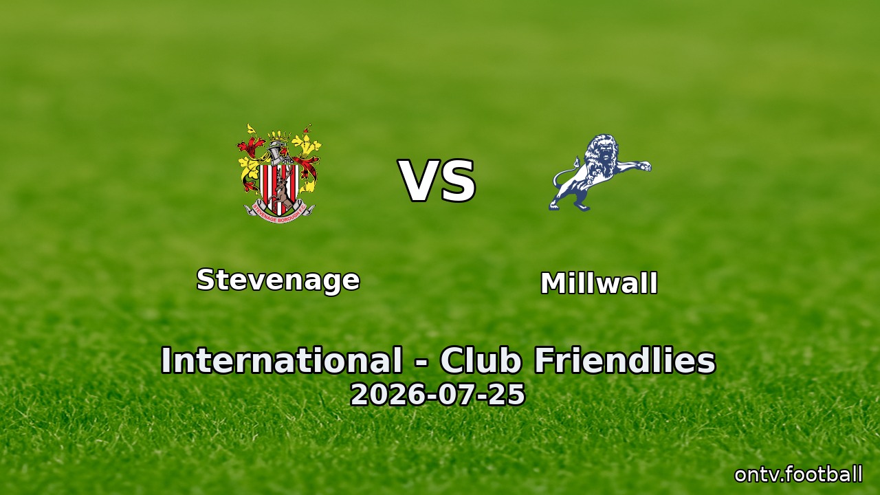Stevenage vs Millwall