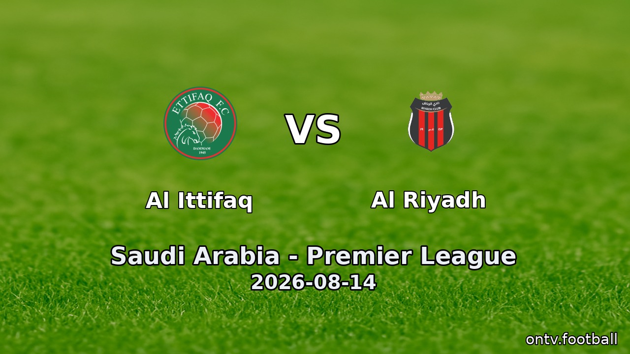 Al Ittifaq vs Al Riyadh