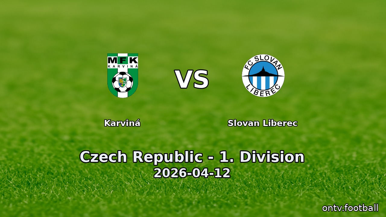 Karviná vs Slovan Liberec