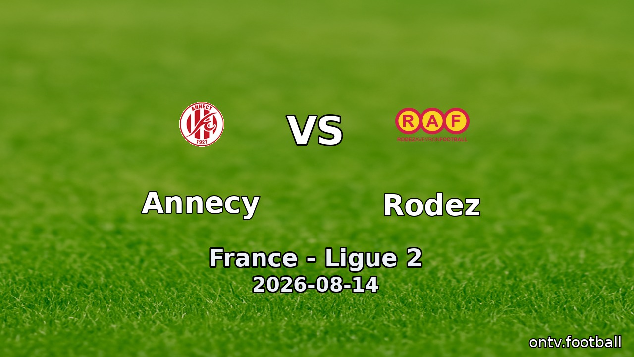 Annecy vs Rodez
