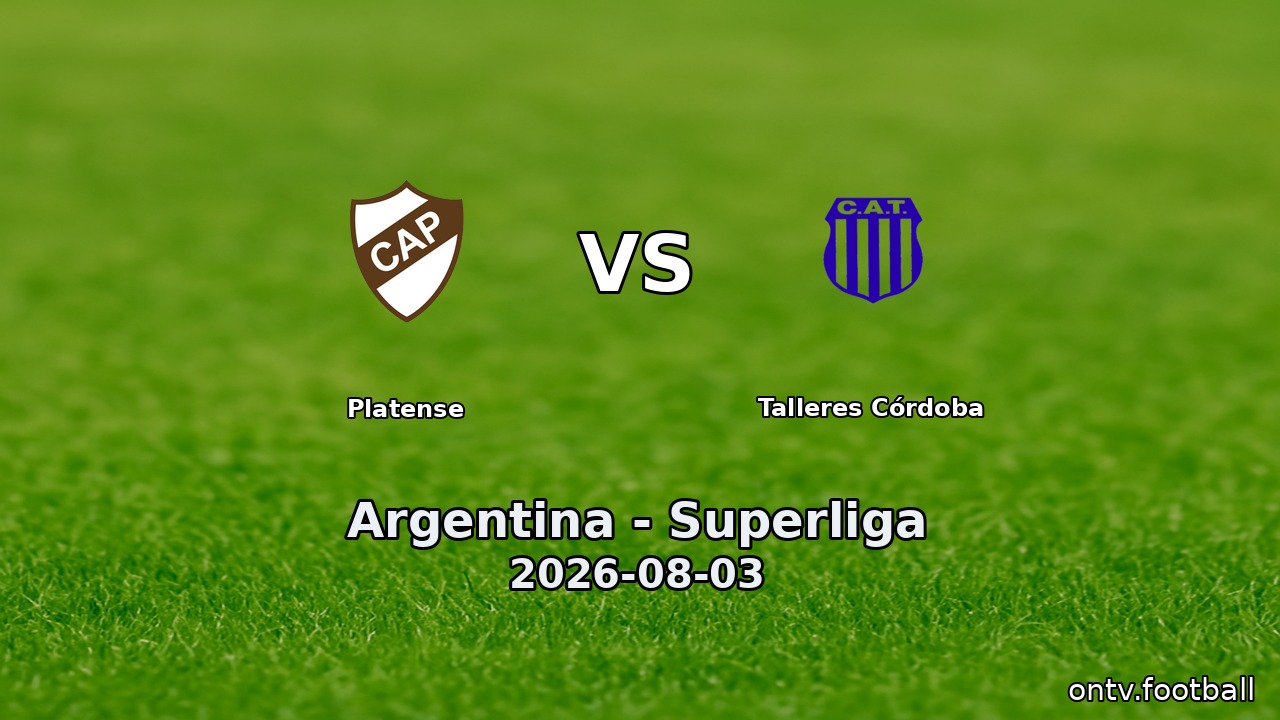 Platense vs Talleres Córdoba