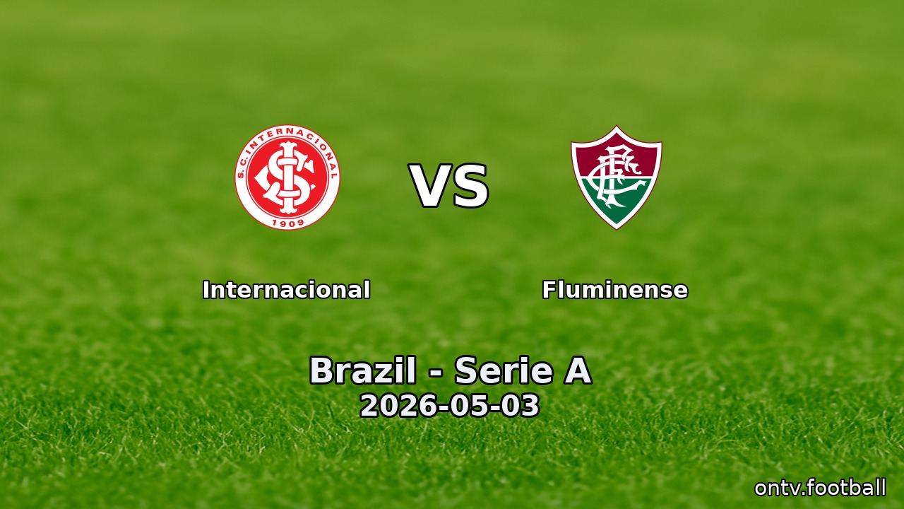 Internacional vs Fluminense