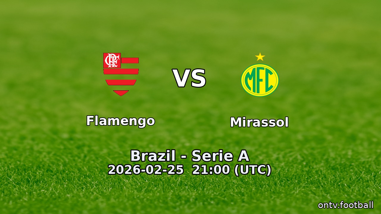 Flamengo vs Mirassol