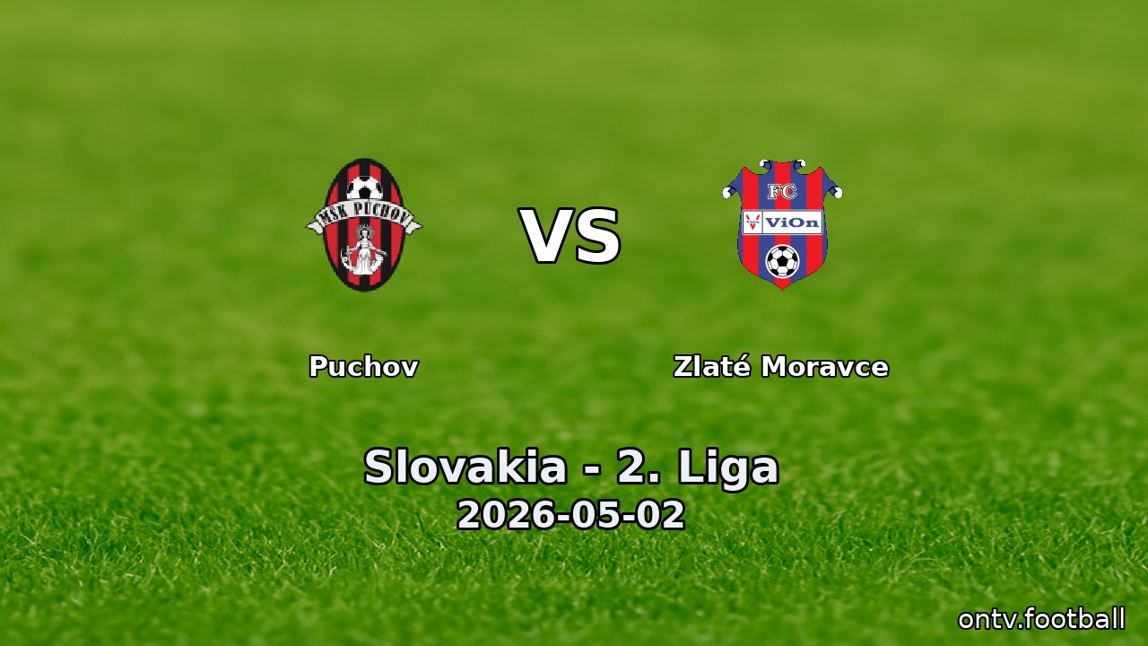 Puchov vs Zlaté Moravce