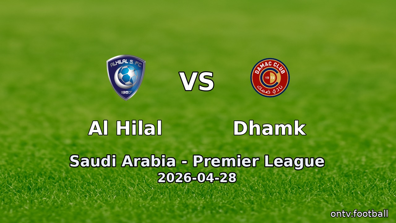 Al Hilal vs Dhamk