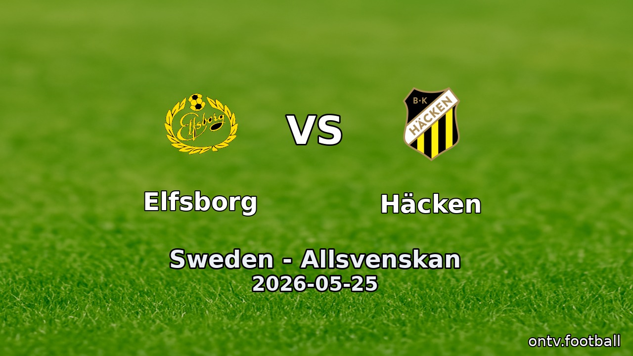 Elfsborg vs Häcken