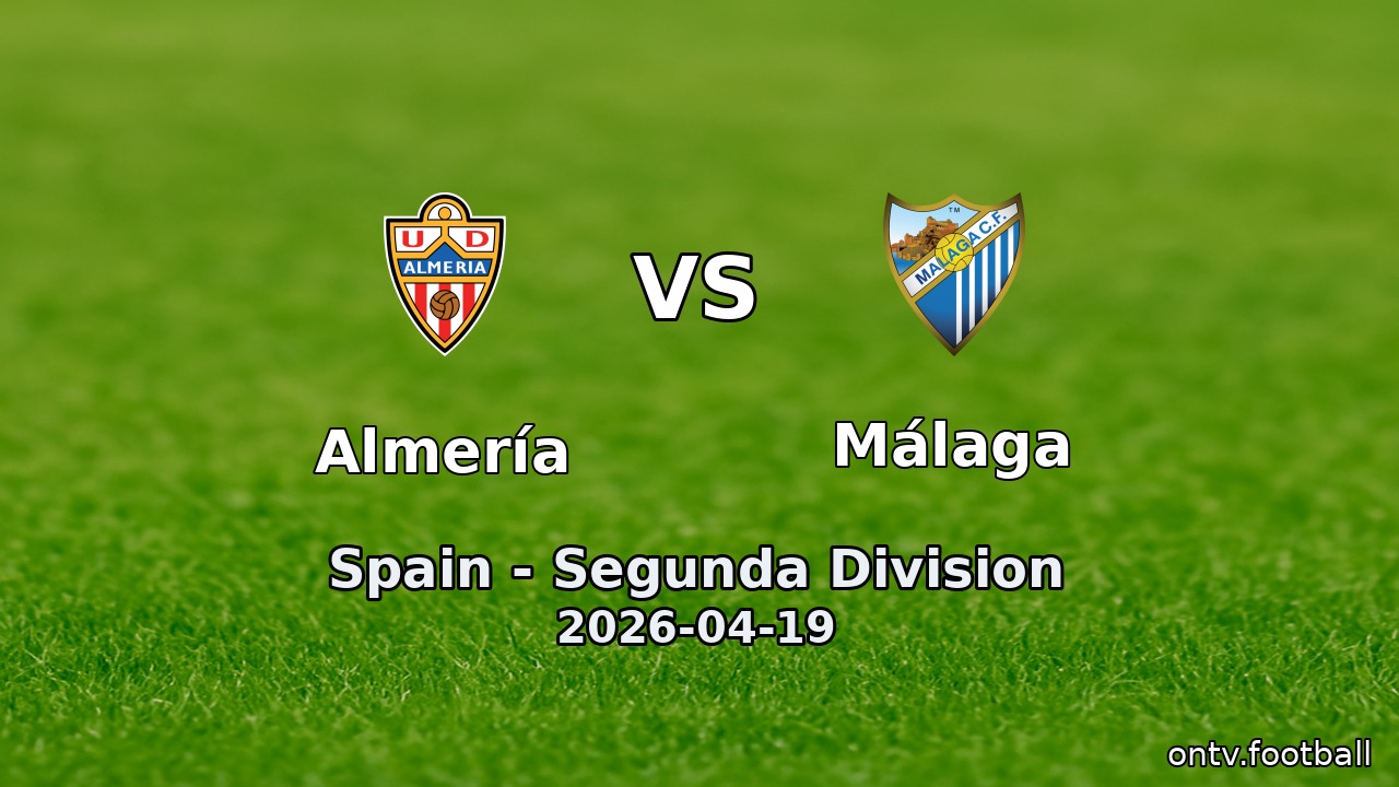 Almería vs Málaga