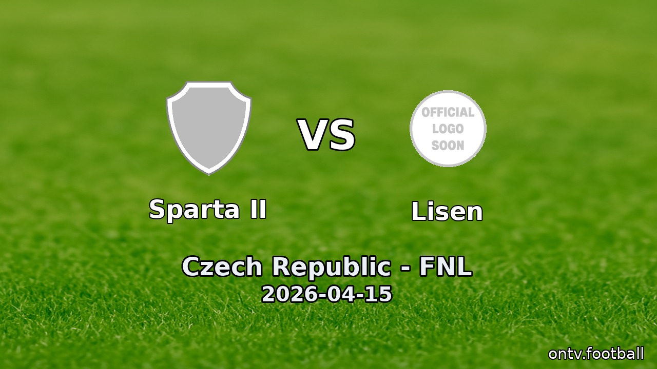 Sparta II vs Lisen
