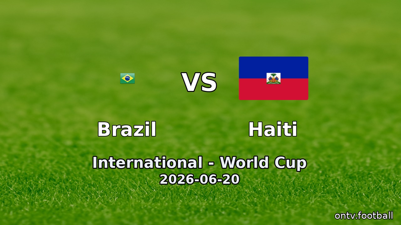 Brazil vs Haiti