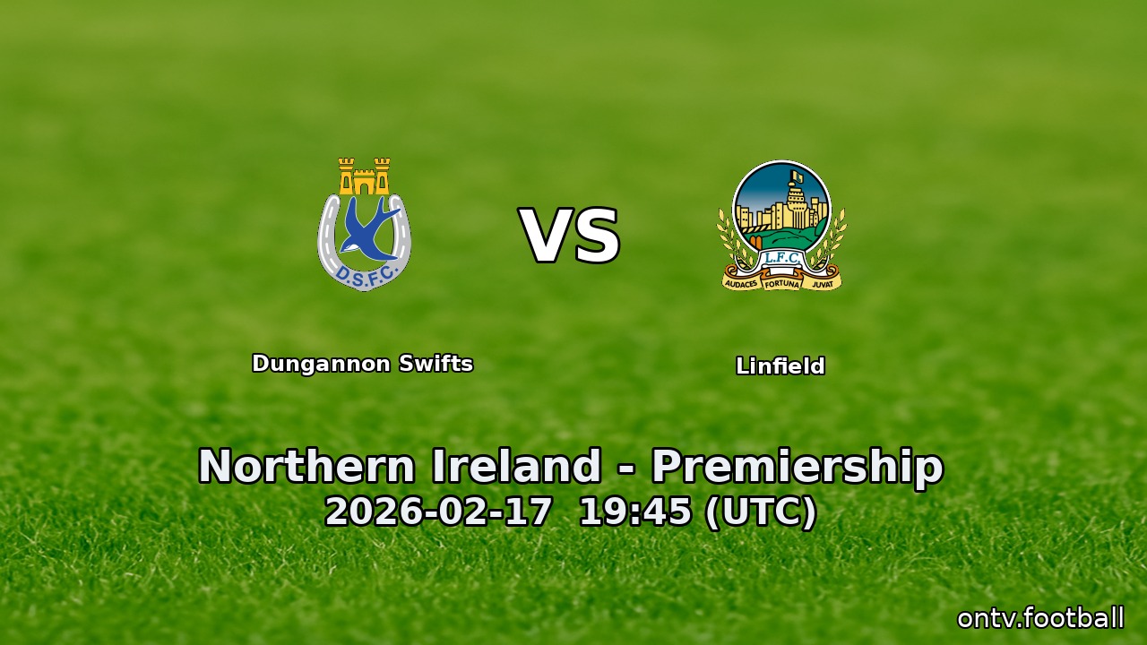 Dungannon Swifts vs Linfield