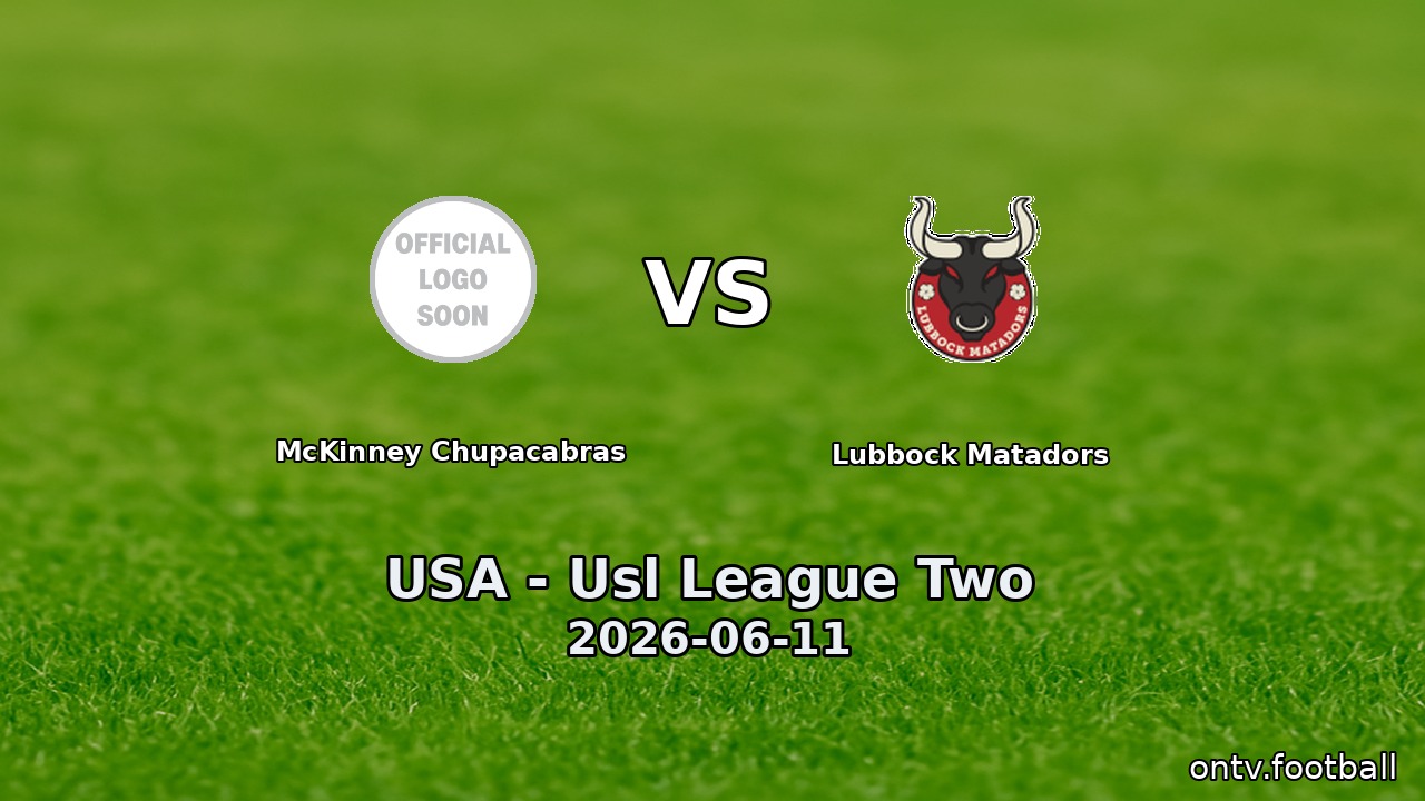 McKinney Chupacabras vs Lubbock Matadors