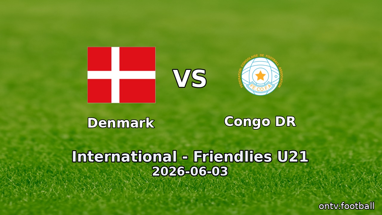 Denmark vs Congo DR