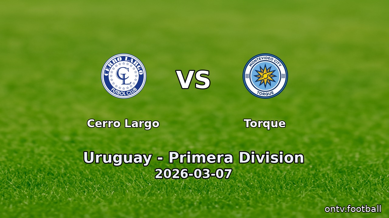Cerro Largo vs Torque
