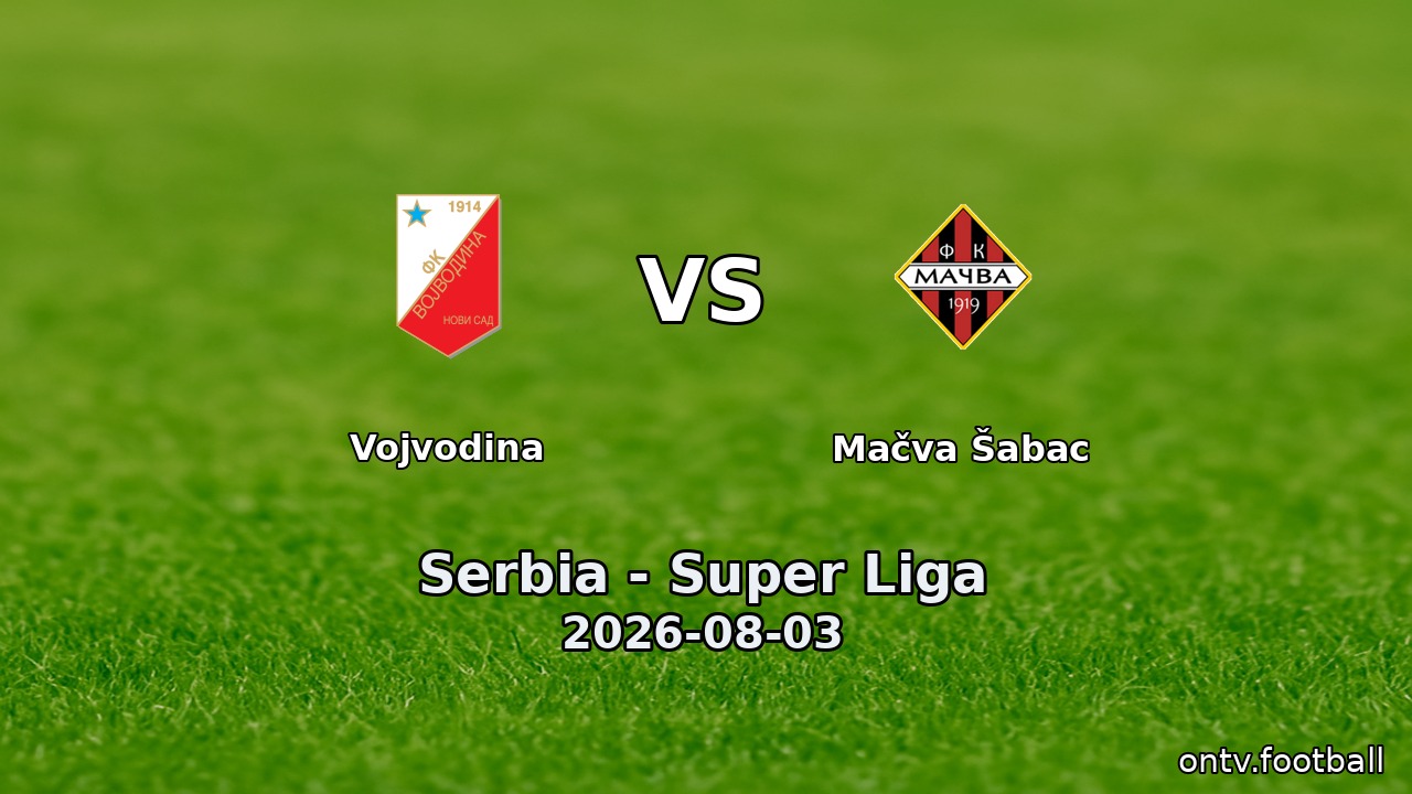 Vojvodina vs Mačva Šabac
