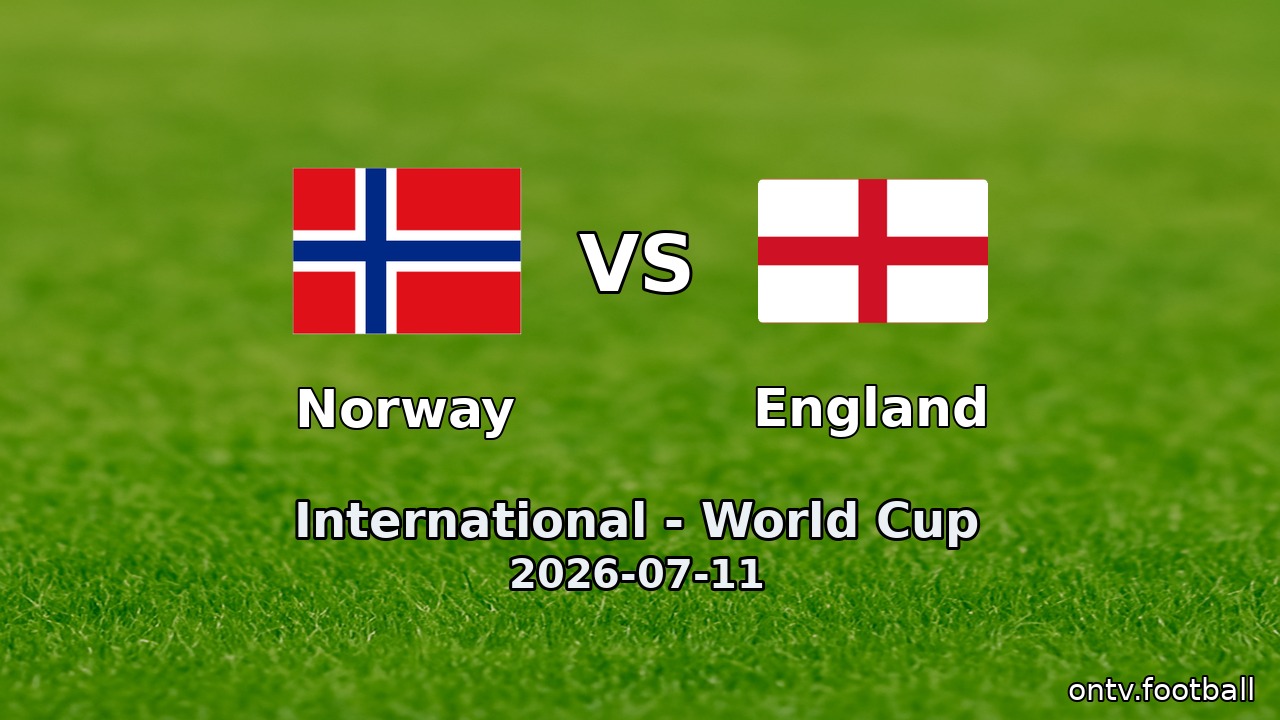 Norway vs England