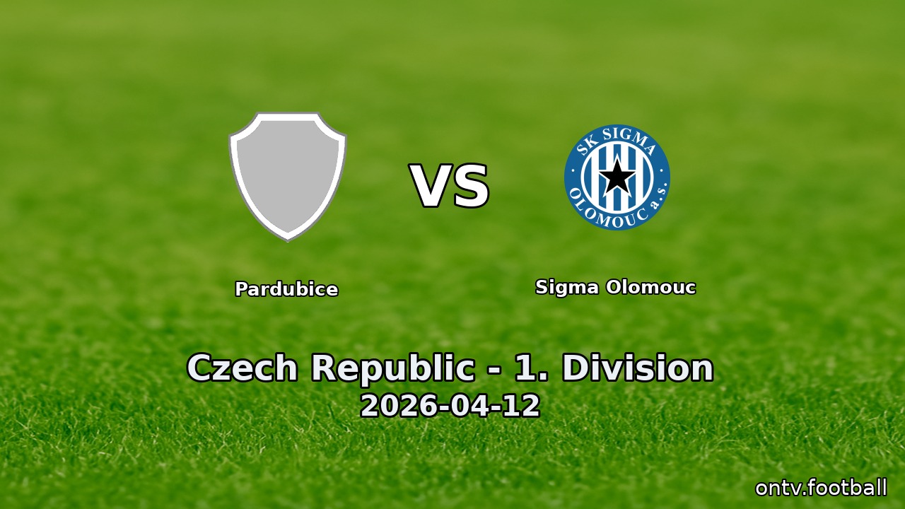 Pardubice vs Sigma Olomouc