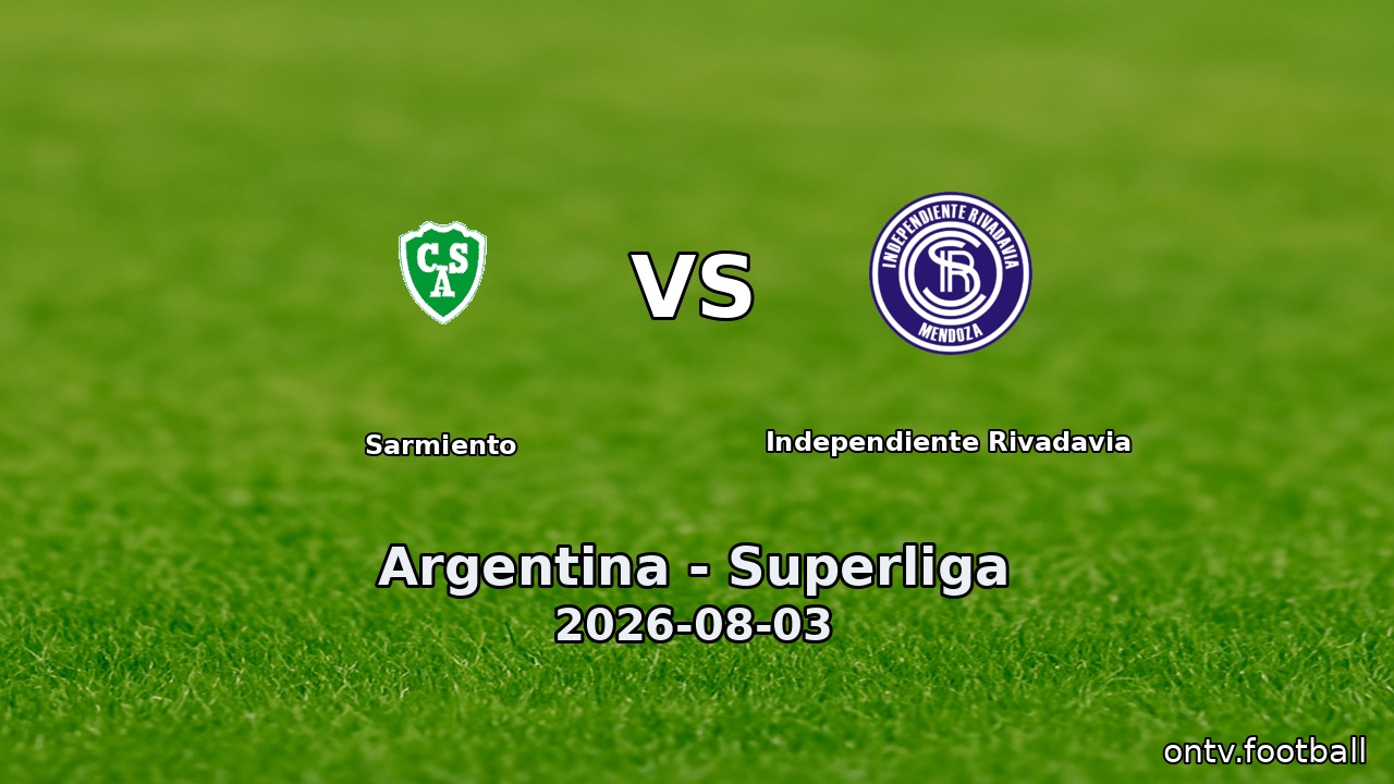 Sarmiento vs Independiente Rivadavia