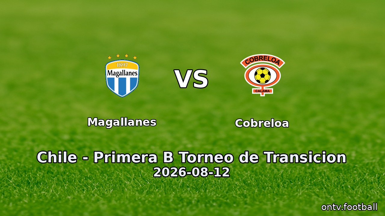 Magallanes vs Cobreloa